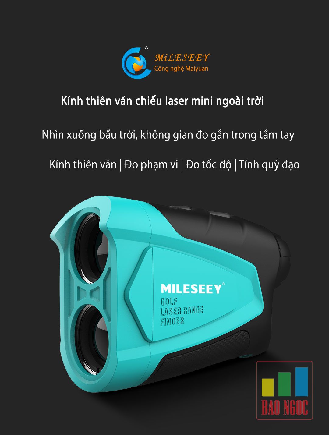 Ống nhòm chơi golf Mileseey PF230