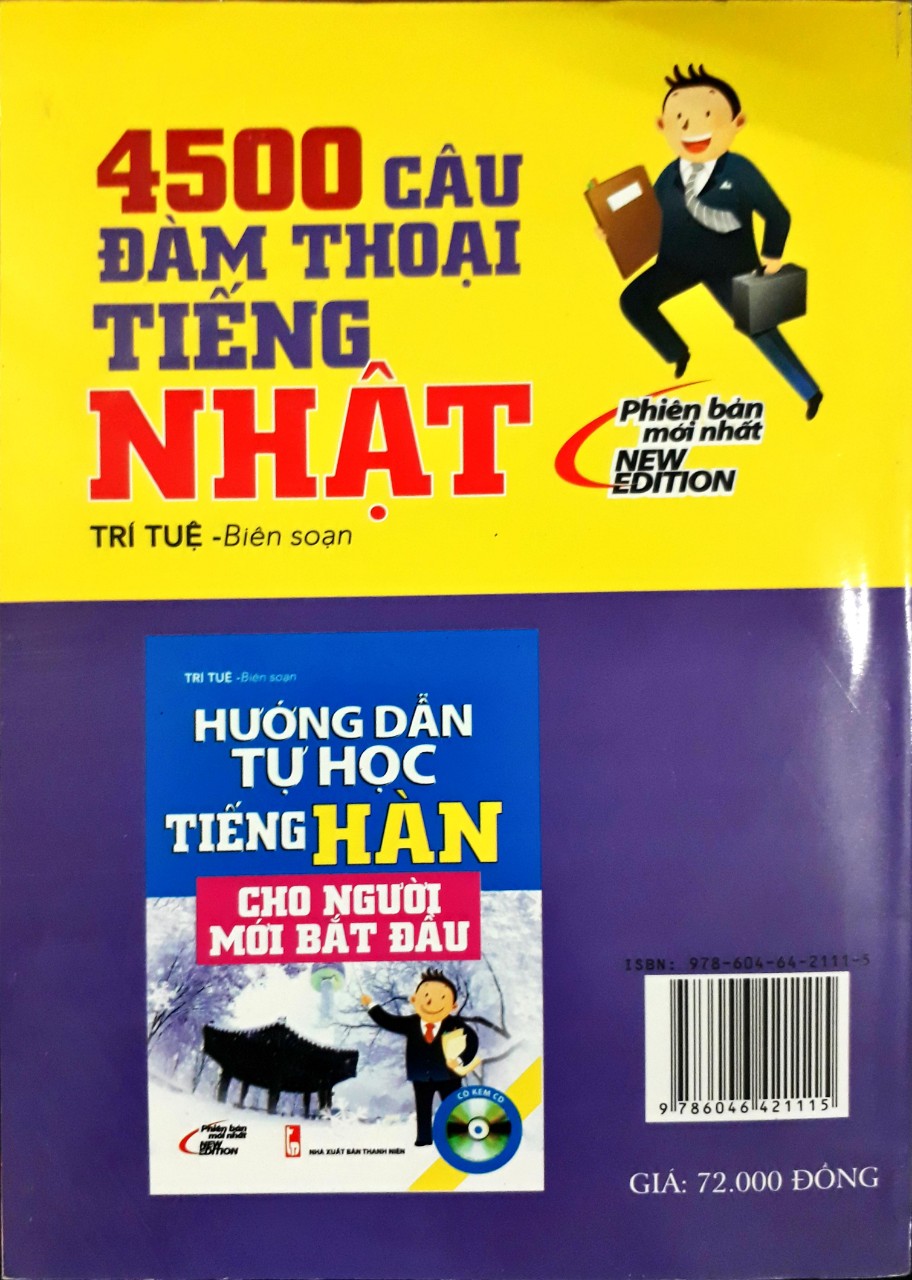 Sách - 4500 câu đàm thoại tiếng Nhật