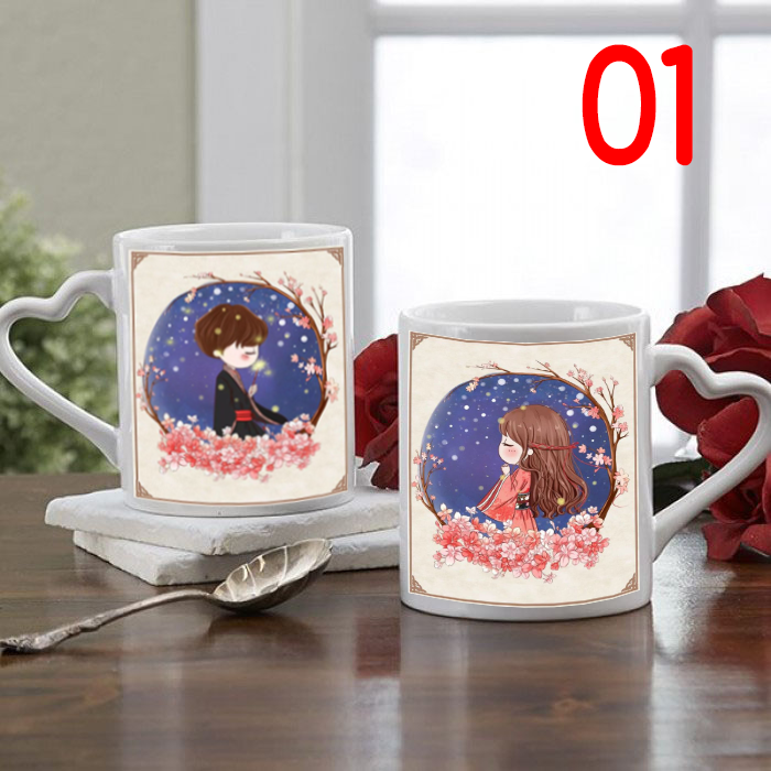 Ly Sứ Cặp Đôi CUTE Dễ Thương