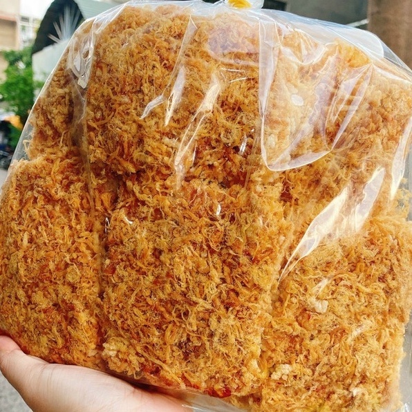 Cơm cháy chà bông (nếp giòn rụm- hút chân không- đáy nồi)