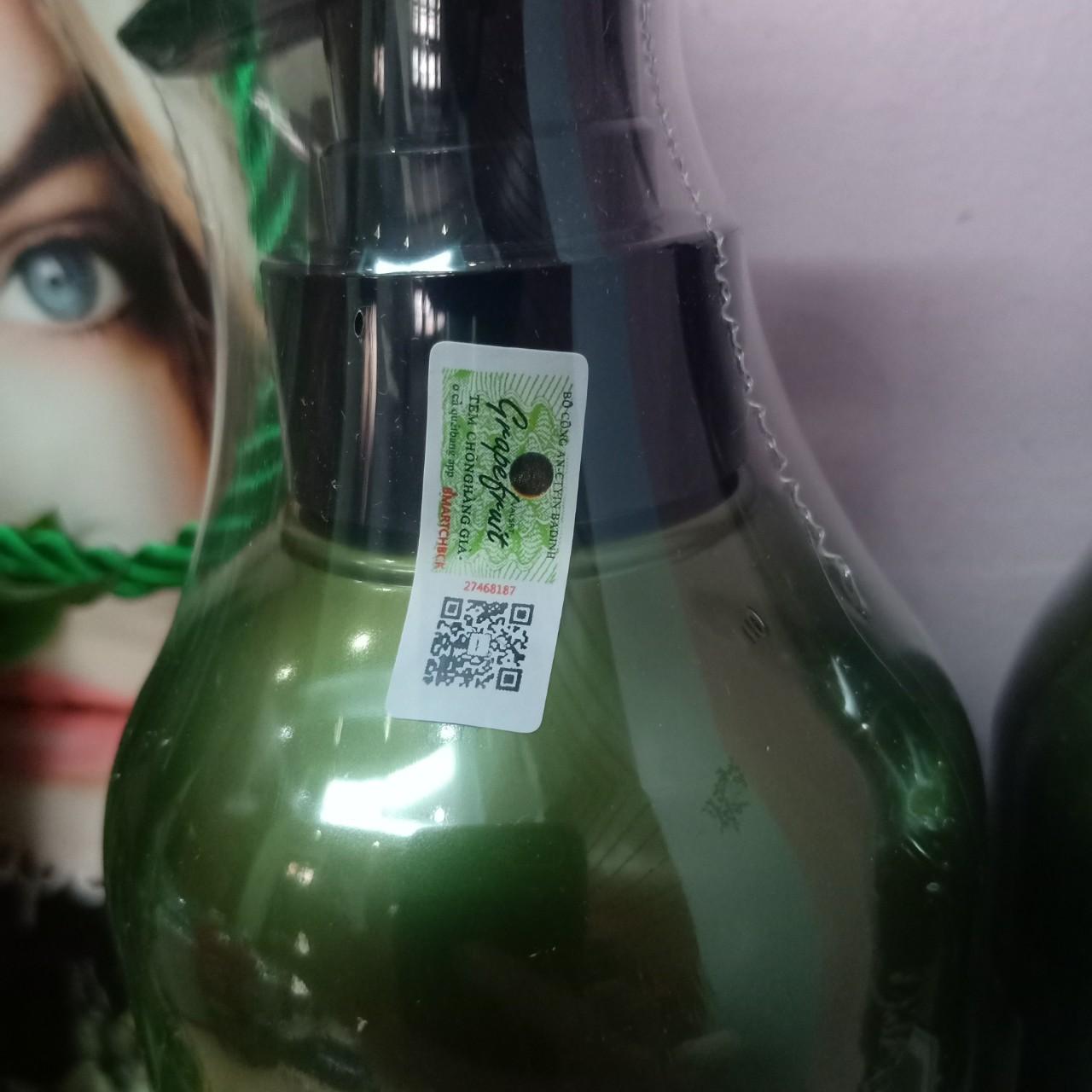 Cặp Đầu Gội Bưởi Đỏ Ngăn Rụng Tóc 850ml
