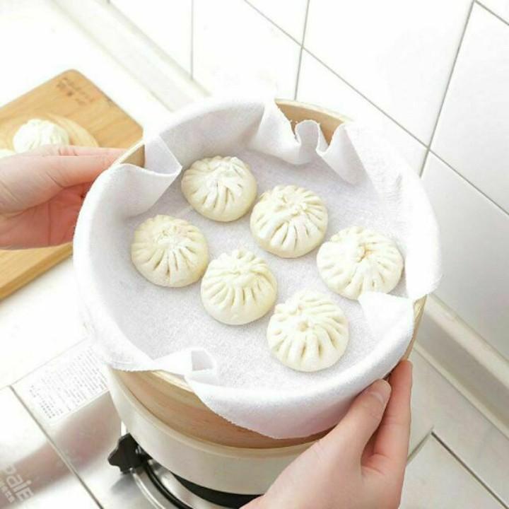 Khăn Lót Hấp Bánh Bao, Màn Thầu, Dimsum