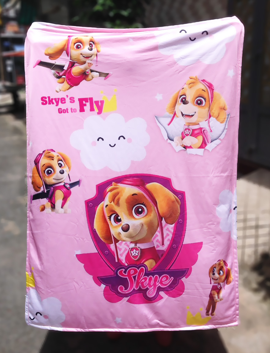 Chăn hình chó Skye cho bé 1m x 1.4m