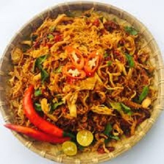 500g khô gà lá chanh loại ngon