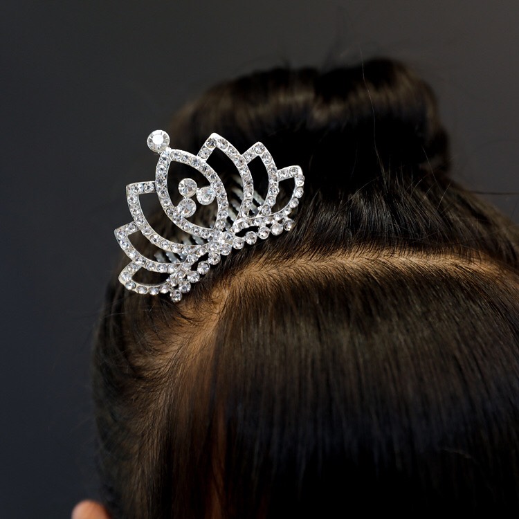 [HCM][HCM] Cài tóc vương miện đính đá nhỏ xinh cho bé gái - Cài tóc công chúa