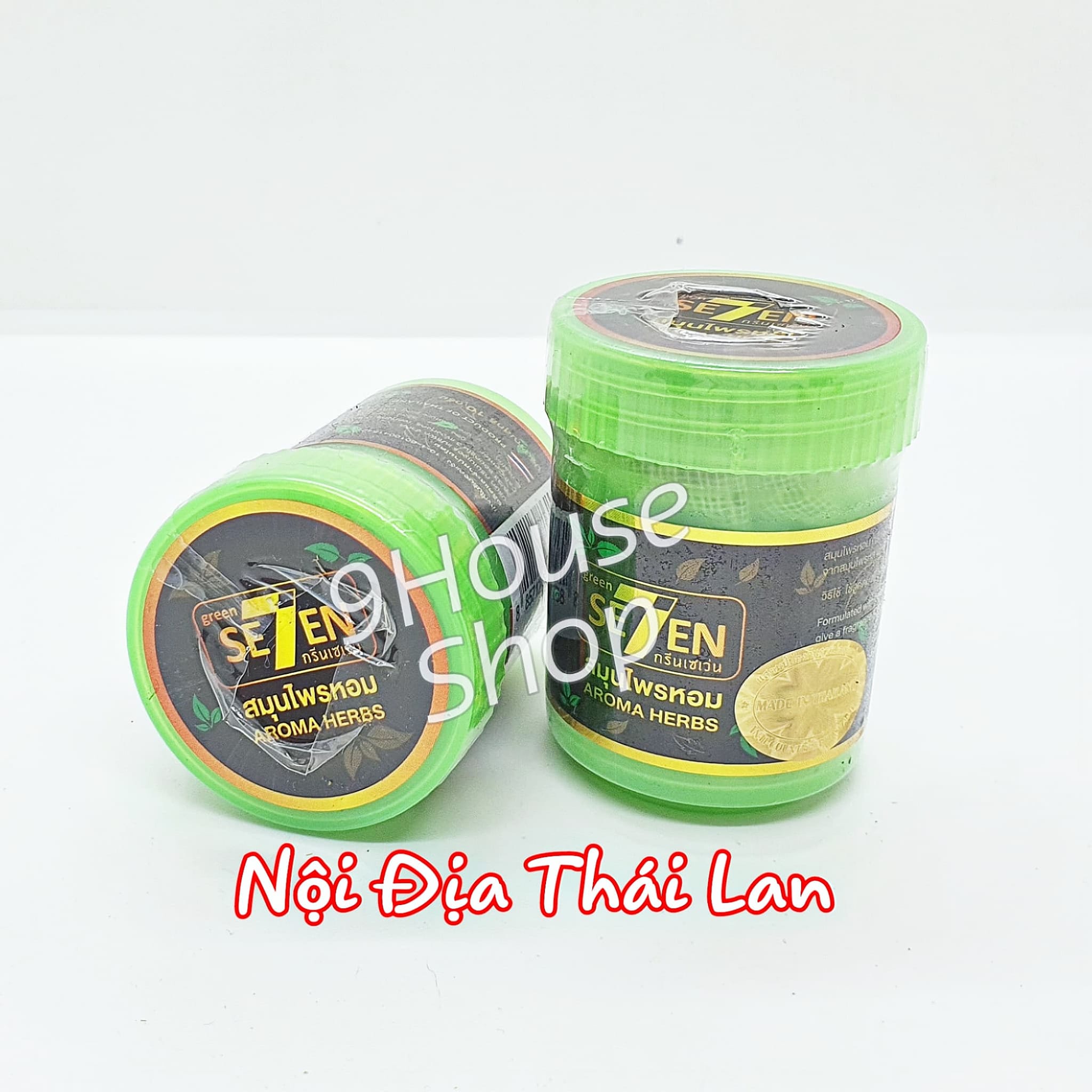 01 ống hít xoang mũi thảo dược green se7en thái lan