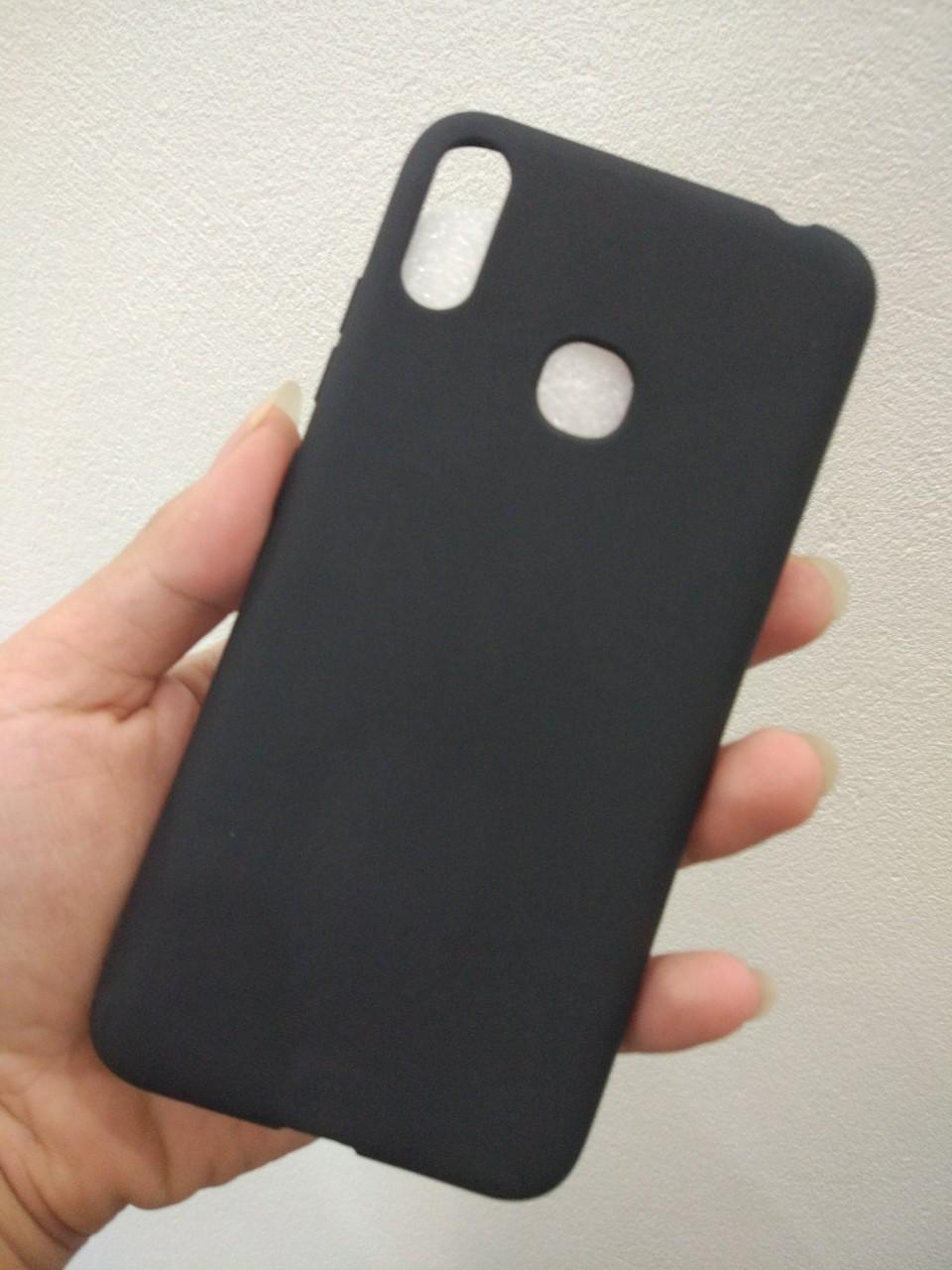 Ốp lưng vsmart active 1 + / active 1 plus TPU đen mềm mịn