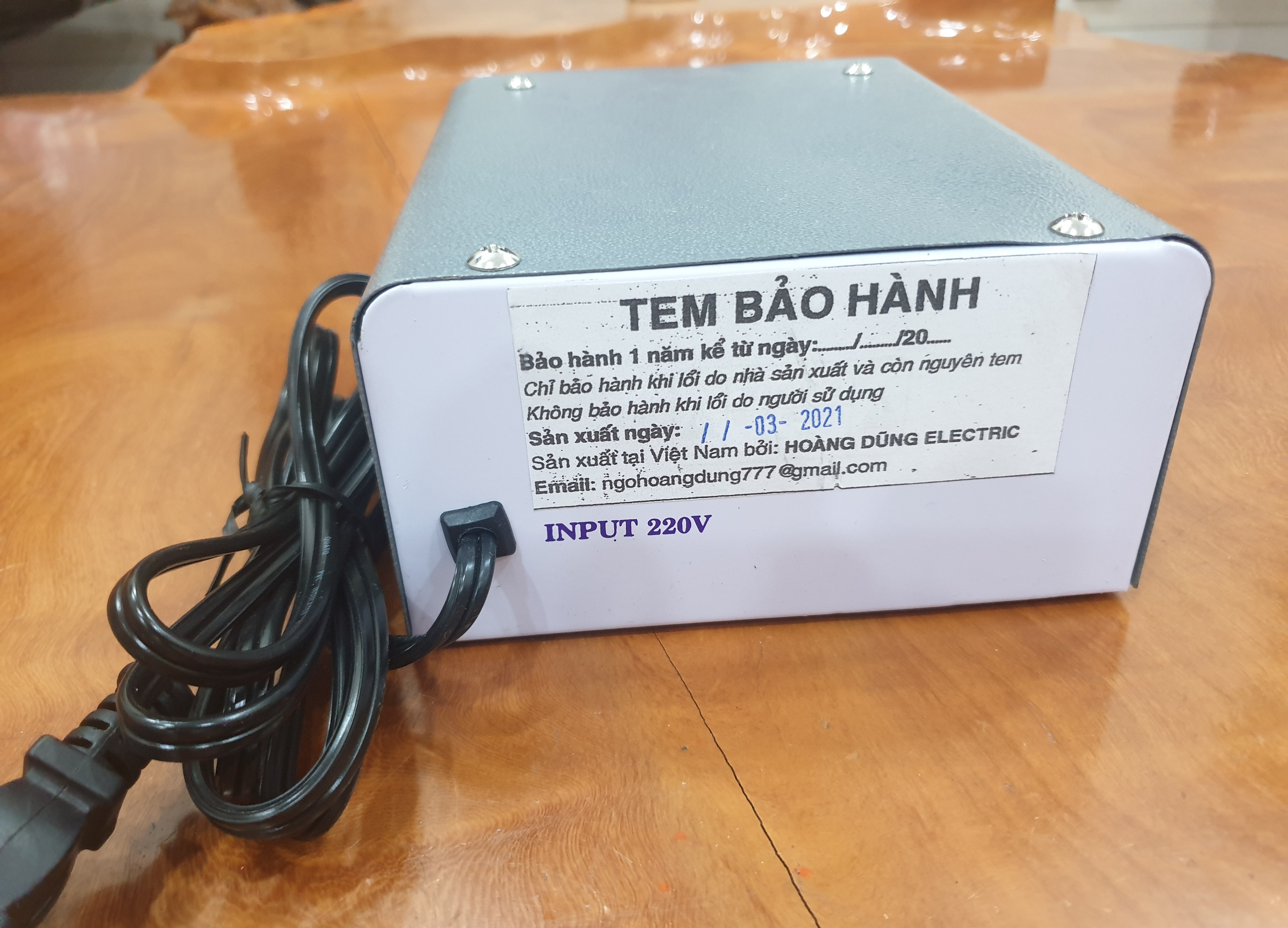 [HCM]Biến áp treo tường DNT loại 1KVA