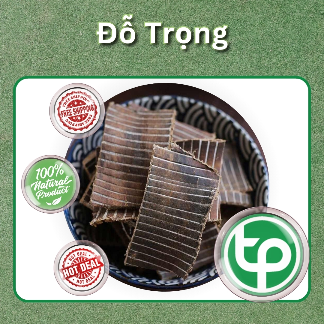 Đỗ  trọng sấy khô loại 1kg - Hàng công ty chất lượng cao giá tốt nhất thị trường Việt Nam - Thảo Dược Tấn Phát