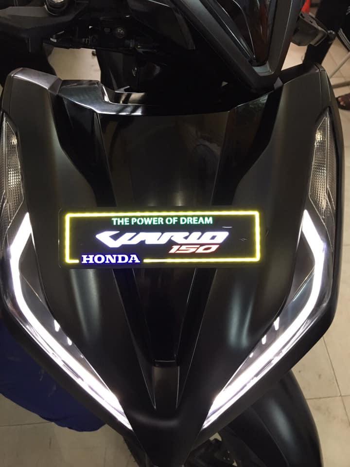 Bảng Tên Trước Có Đèn Cho Xe Vario, Winner, Exciter ( tặng pát & ốc ) SUPERMARKET QUỐC BẢO