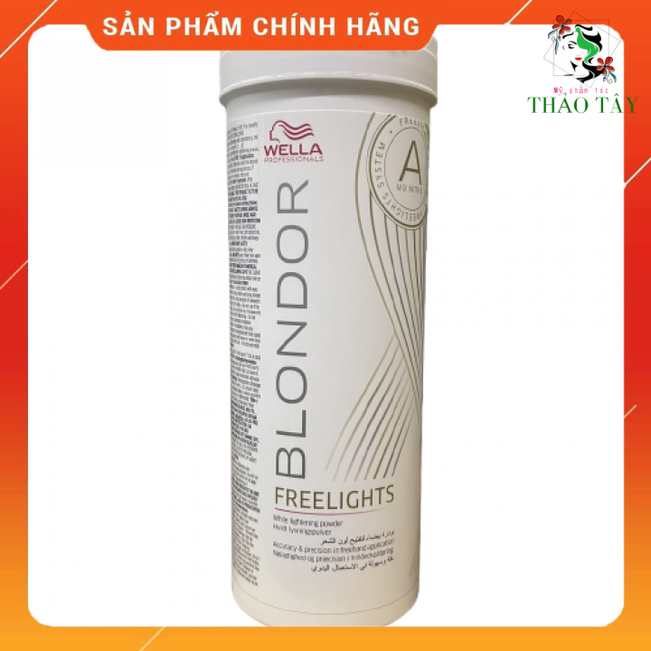 Bột tẩy tóc Wella Blondor Freelights White Lightening Powder 400g- Hũ