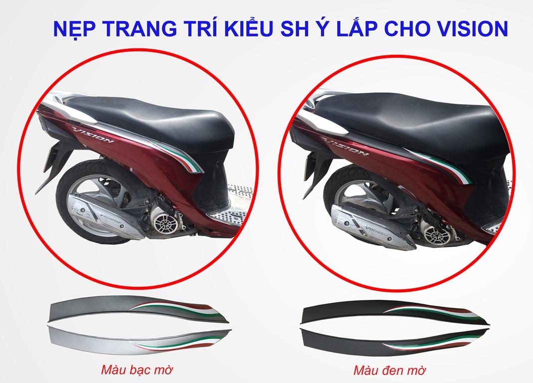 NẸP SƯỜN - NẸP HÔNG VISION ĐỘ KIỂU SH Ý L1