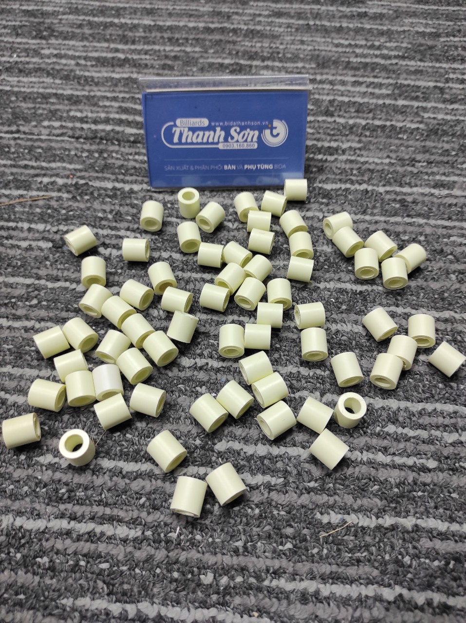 [Set 10 cái ] Phíp Cơ Bida - Phíp Trắng 11.5mm, 12mm, 13mm