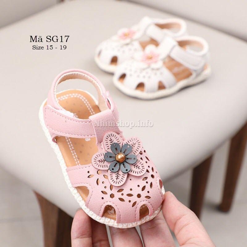 Sandal cho bé gái tập đi 6 - 24 tháng SG17