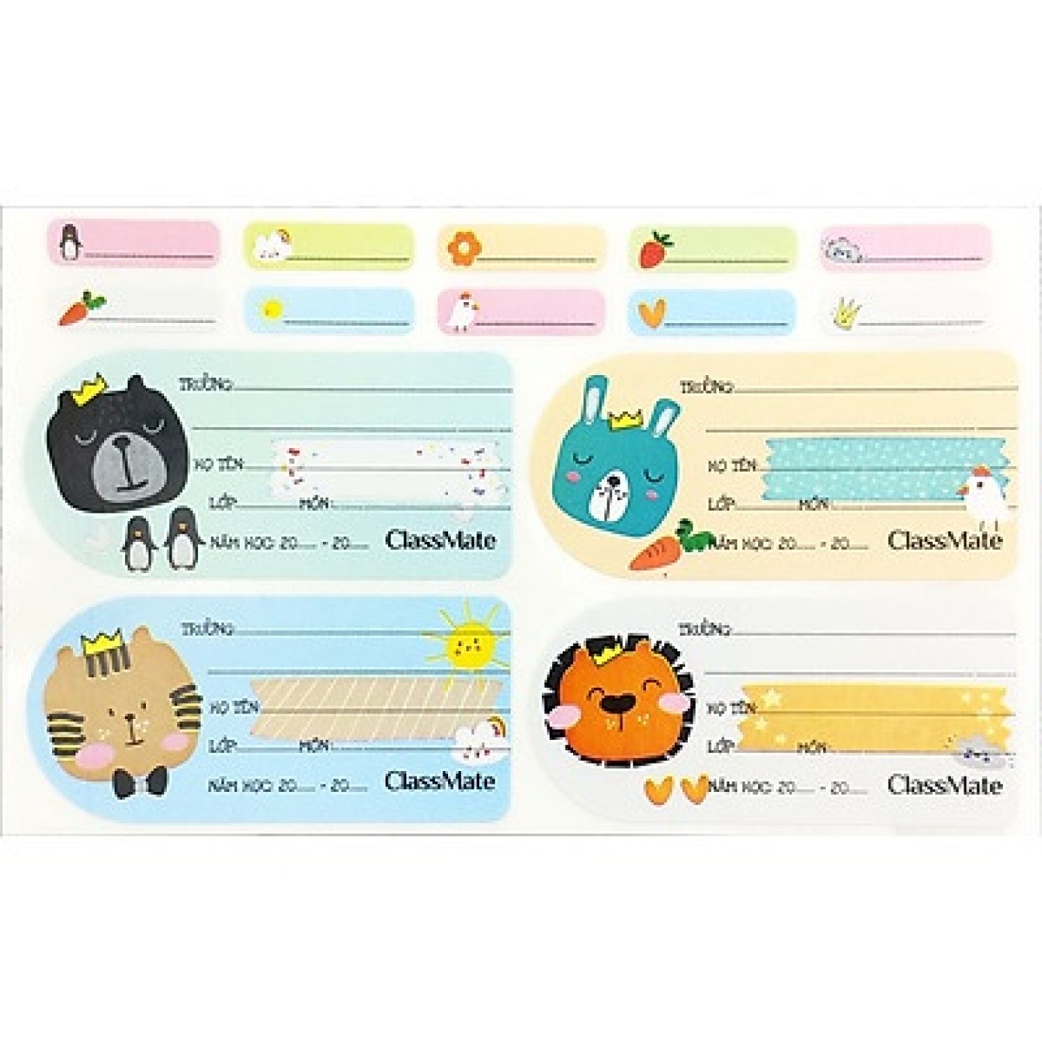 COMBO 2 TẬP  Nhãn vở Classmate Cartoon CL-NT222