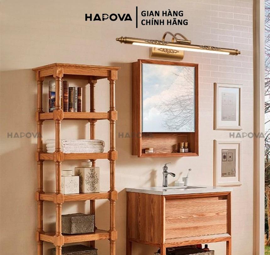 Đèn tường soi tranh bằng đồng cao cấp HAPOVA EIRI 6071