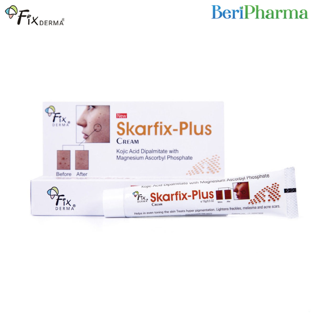 Fixderma Kem Dưỡng Sáng Da Skarfix Plus Cream 15g