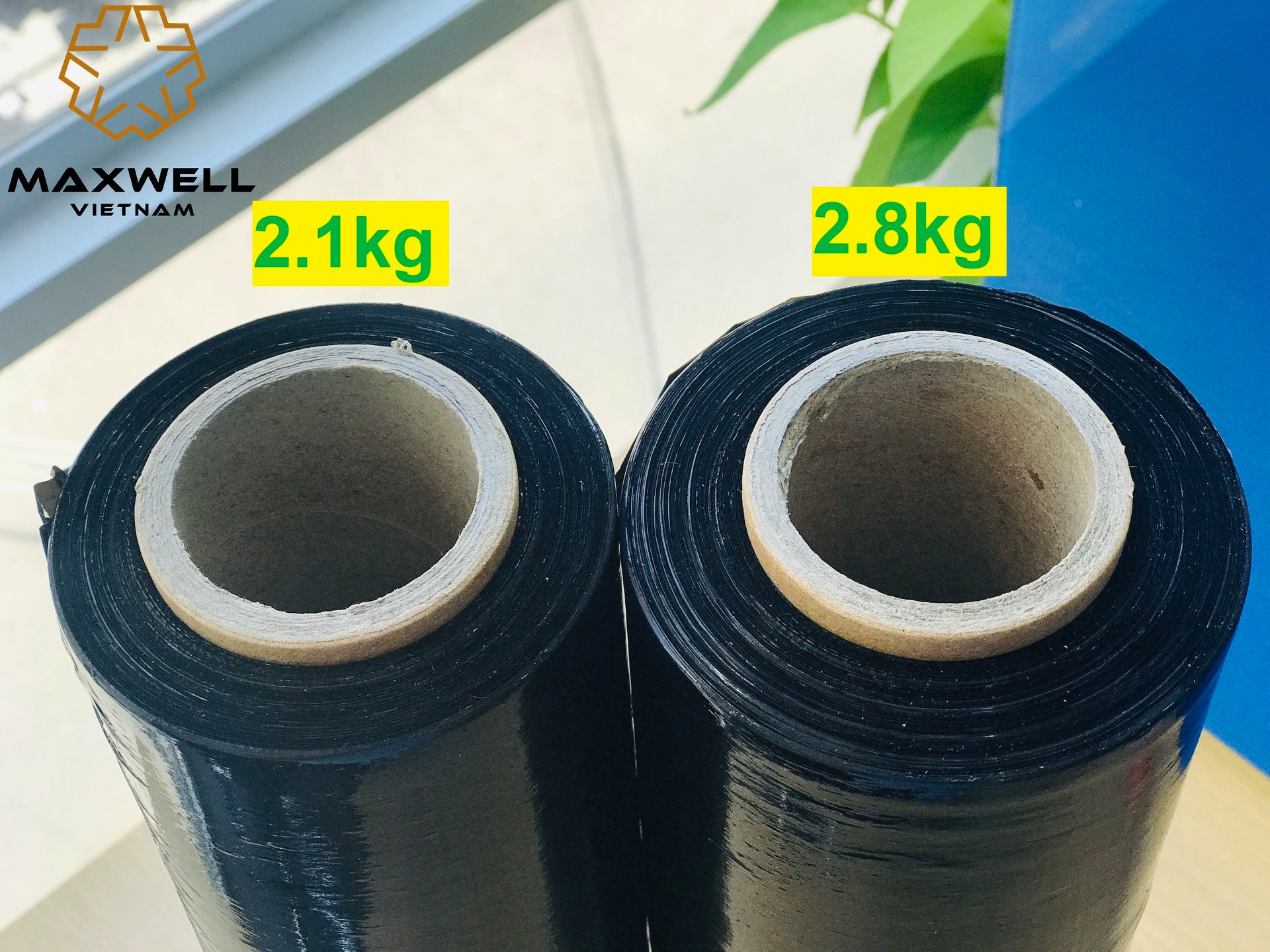 Màng PE Đen Khổ 25cm*1KG