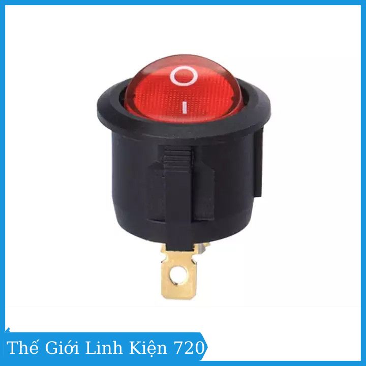 Công tắc bập bênh KCD1-105 loại to 20mm