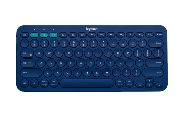 Bàn phím Logitech K380 Bluetooth - Màu xanh dương - BH 12 Tháng