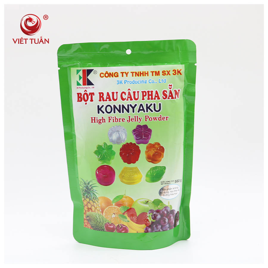 Bột Rau Câu Pha Sẵn Konnyaku 560g
