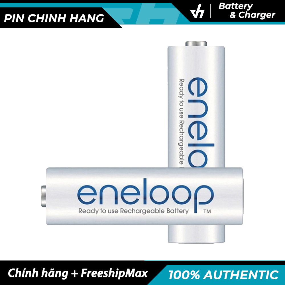 Bộ 4 pin sạc AA Panasonic Eneloop 2000mAh (Trắng)