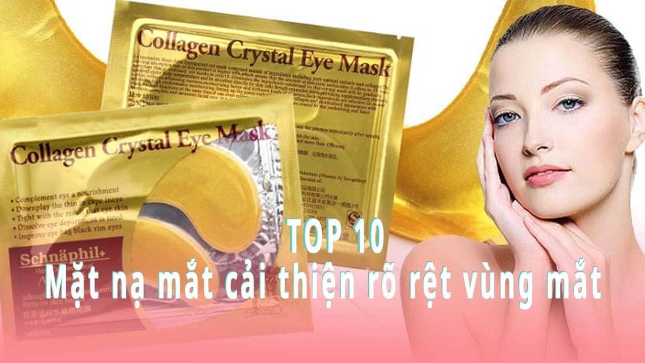 [HCM]MẶT NẠ MẮT COLLAGEN CRYSTAL EYELID MASK