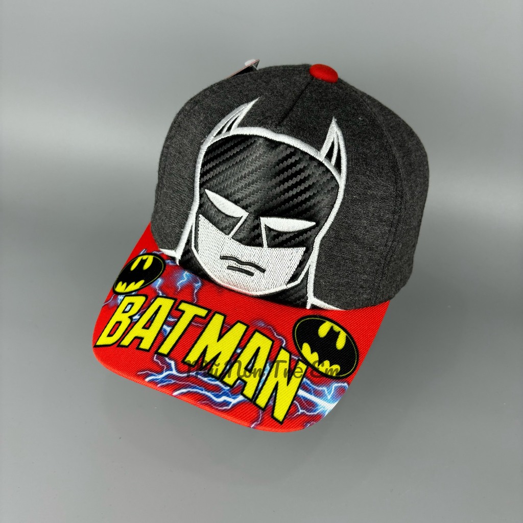 [ BÉ 3-8 TUỔI ] NÓN KẾT BATMAN CHO BÉ TRAI, MŨ SIÊU NHÂN NHỆN
