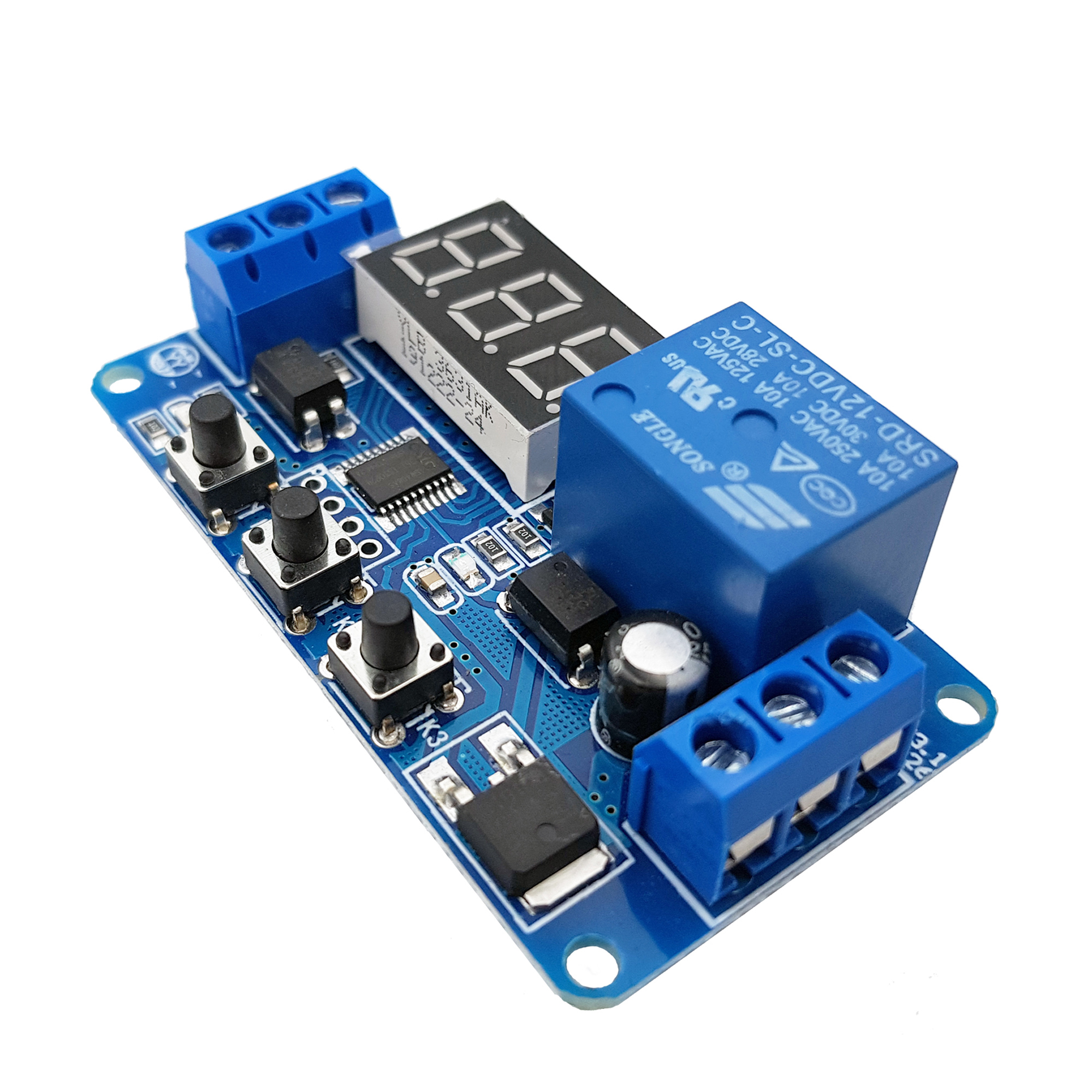 Mạch tạo trễ đóng ngắt Relay đa năng