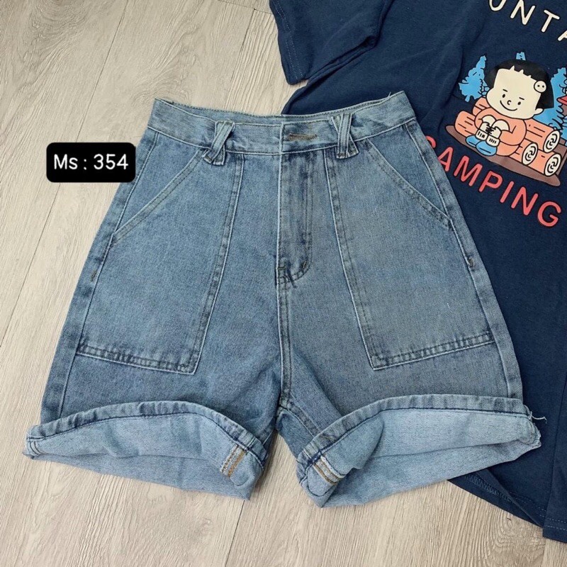 QUẦN NGỐ JEANS TÚI ĐẮP✨