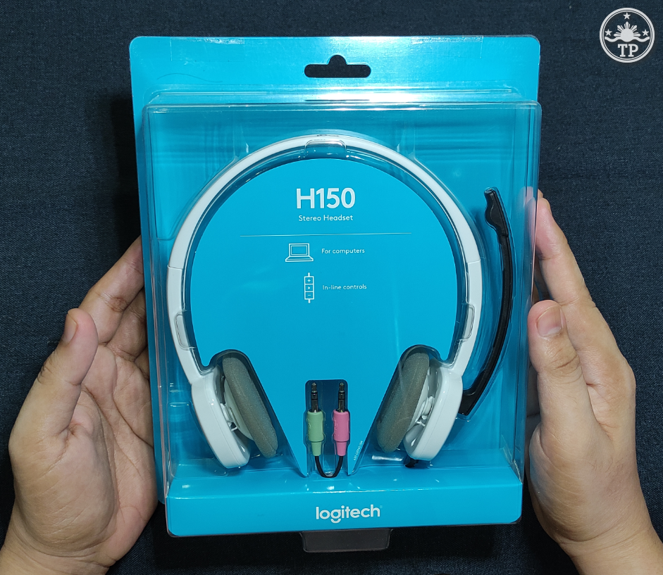 Tai nghe chụp tai Logitech H150 âm thanh nổi, có nút tăng giảm âm lượng ( kết nối 2 jack 3.5) - Bảo hành 2 năm