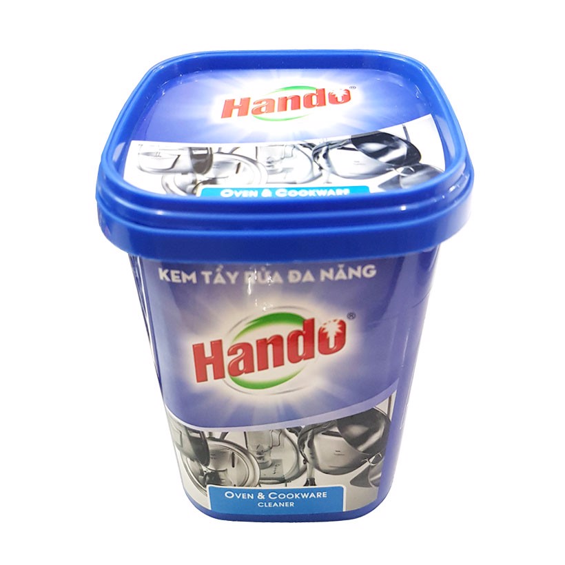 [Hoàn Tiền 10%] Kem cọ xoong nồi tẩy vết bẩn đa năng Hando 500g (Over & Cookware Cleaner) - Kem tẩy rửa đa năng - Kem cọ xoong - Kem cọ nồi BH885
