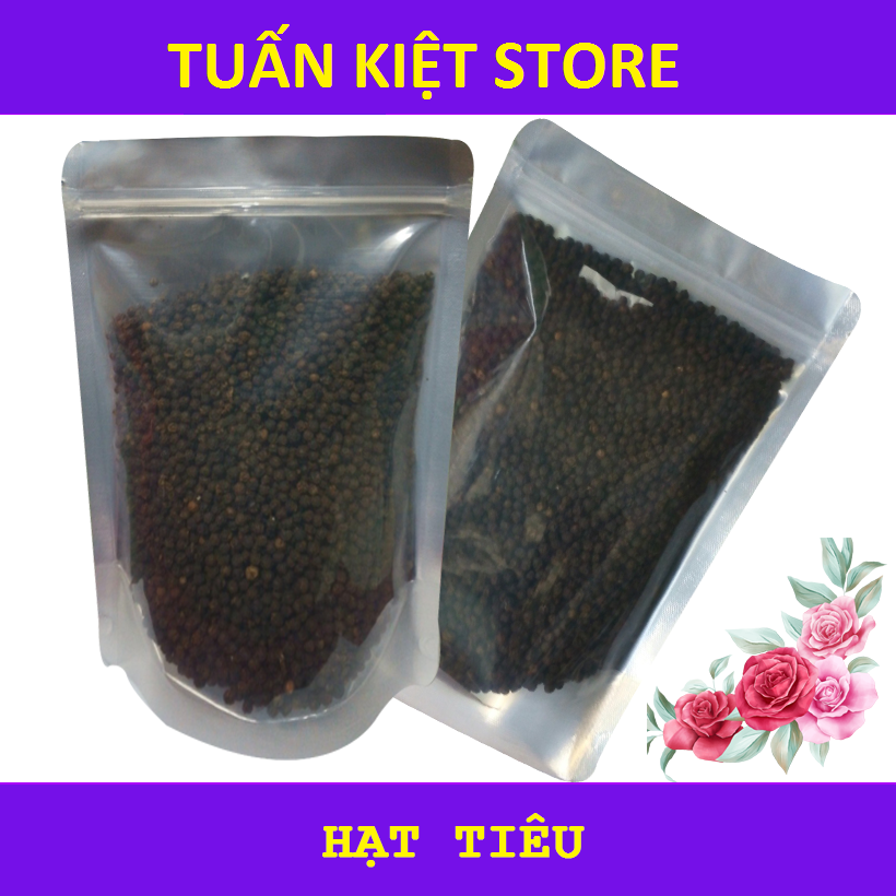 1KG Hạt tiêu đen nhà trồng  Hạt tiêu đen Đăk Lắk  Hạt tiêu sạch 100% Hạt tiêu vườn thơm nồng