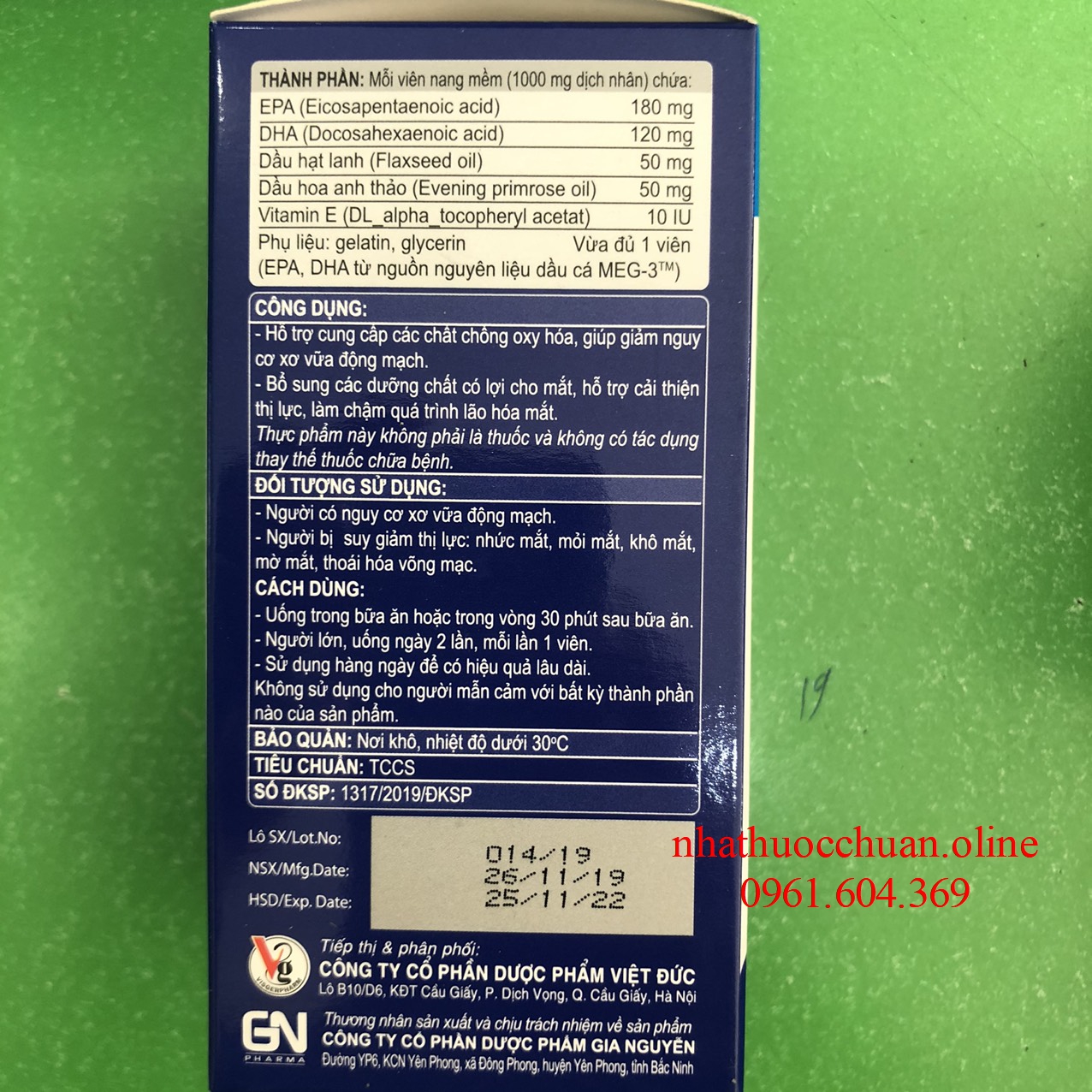 Dầu cá Alaska Omega 3.6.9 ̣lọ 100 viên