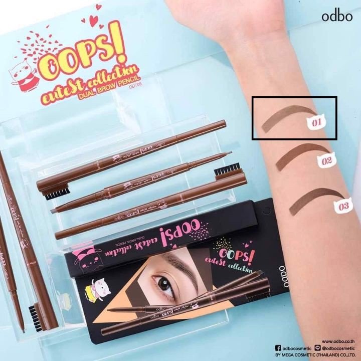 [HCM]Chì mày Odbo Opps Cutest Collection Od708