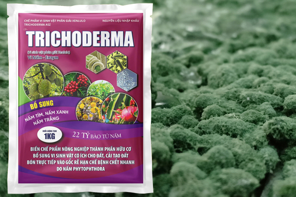 Phân bón hữu cơ Trichoderma 1KG kháng bệnh hấp thụ cho cây JVO25 NongNghiepVietNhat