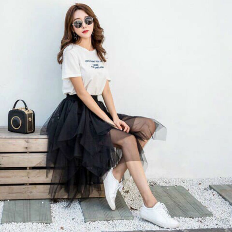 [HCM]CHÂN VÁY LƯỚI NHỌN TUTU