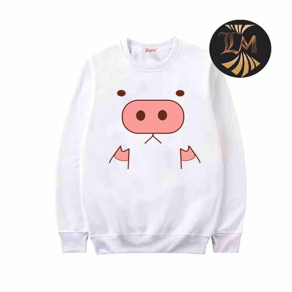 [HCM]( có big size từ 35kg- 100kg) ÁO SWEATER NAM NỮ HEO DỄ THƯƠNG