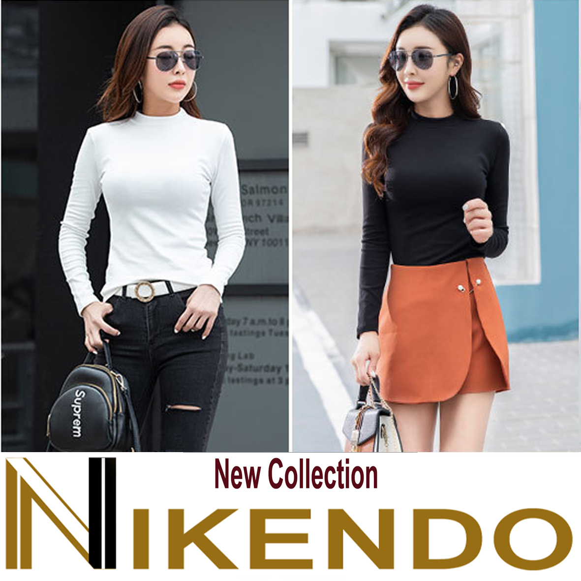Xả Hàng Áo Giữ Nhiệt Nữ  Cổ 3 Phân