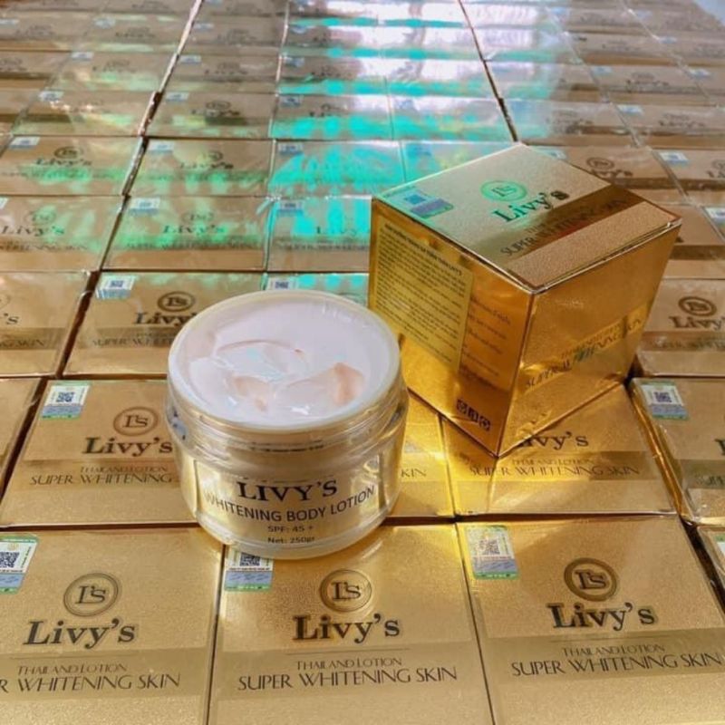 KEM BODY LIVY'S dưỡng trắng nâng tone