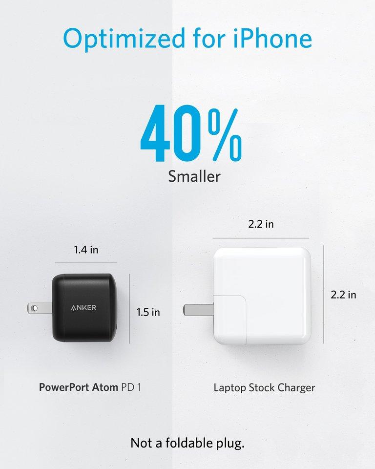 Sạc nhanh Anker PowerPort Atom PD 1 công suất 30w - A2017