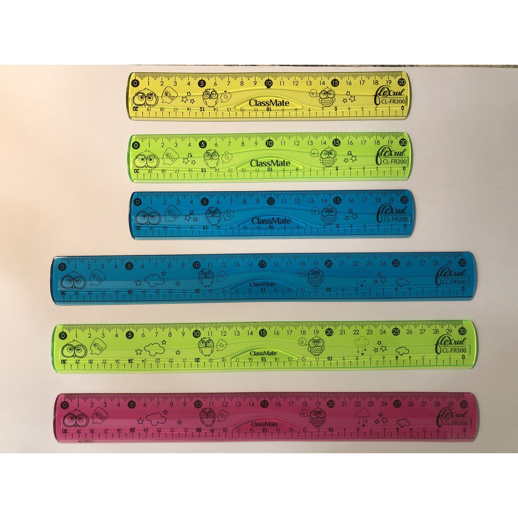 Thước dẻo các cỡ 15cm - 20cm - 30cm ( classmate FR300)