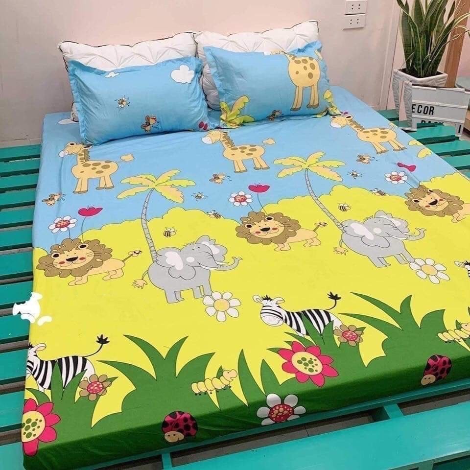 Ga chống thấm cotton hàn quốc- link 1a- có link vỏ gối cùng màu ga