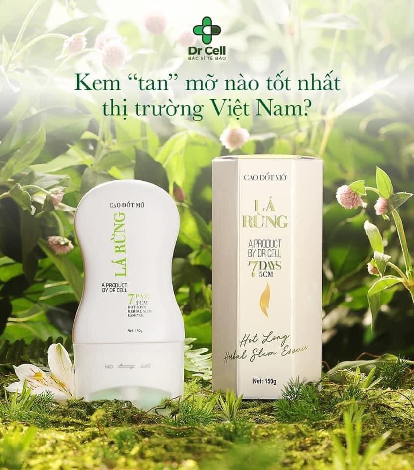 Kem Tan Mỡ - Cao Tan Mỡ Lá Rừng Dr Cell
