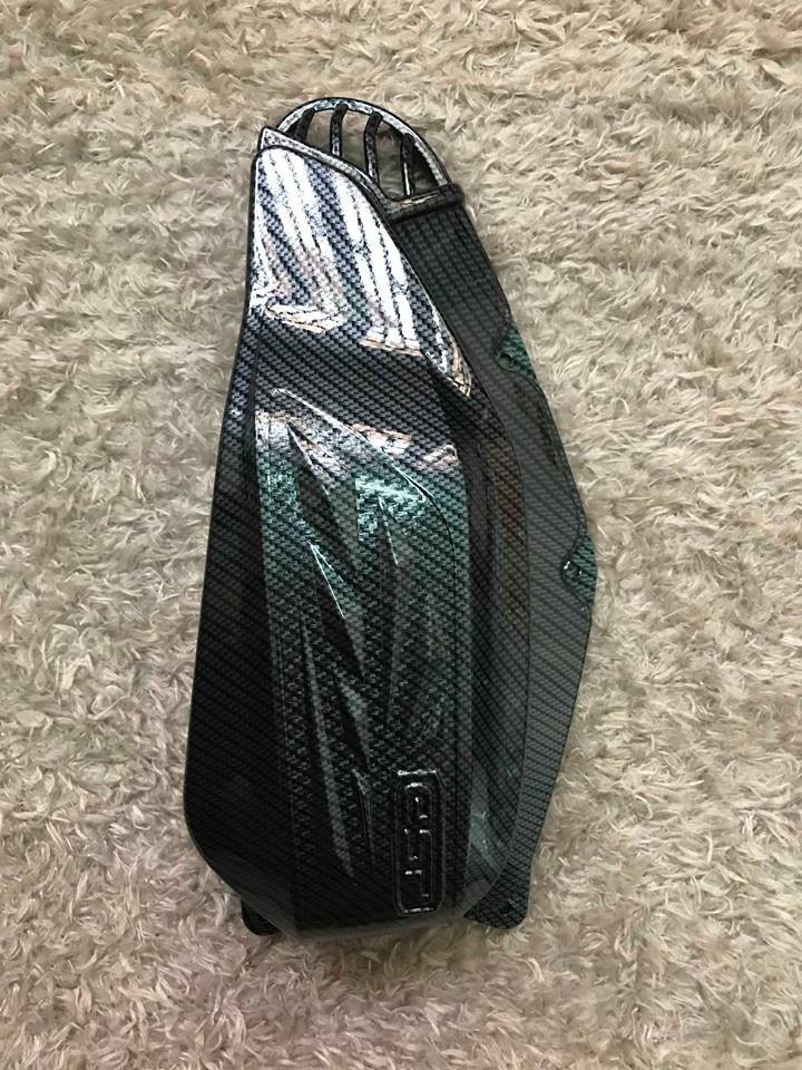 ốp bô e đen carbon cho xe air blade 2016 2017 2018 2019