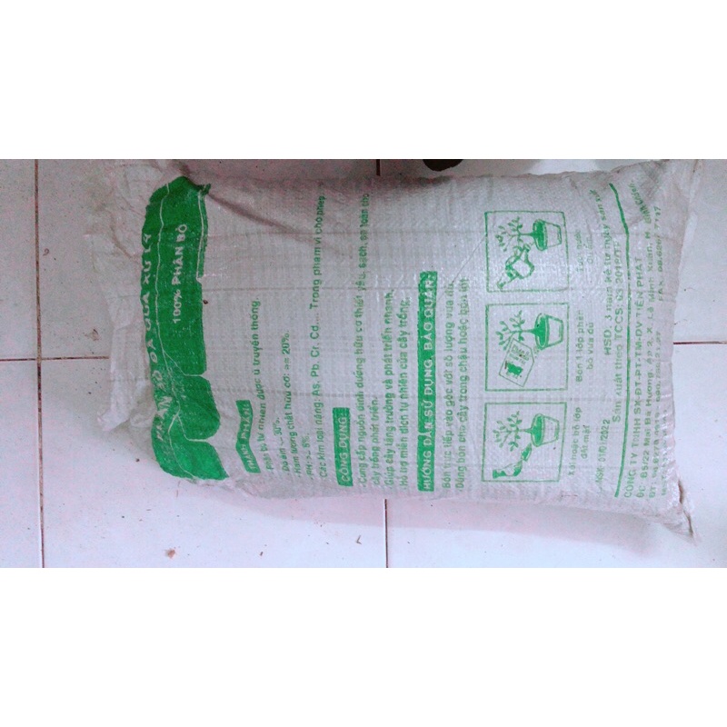 Bao Phân Bò Hữu Cơ