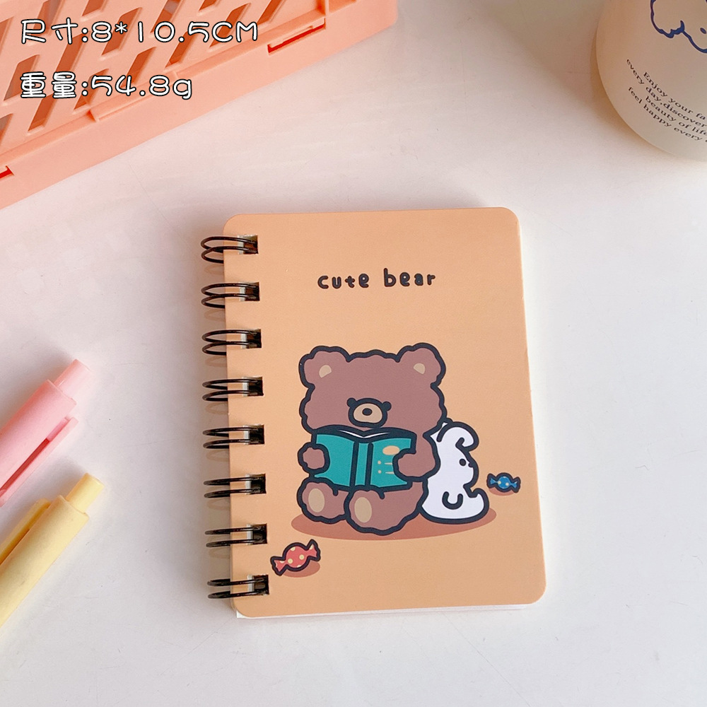 Sổ tay mini lò xo kép giấy trơn
