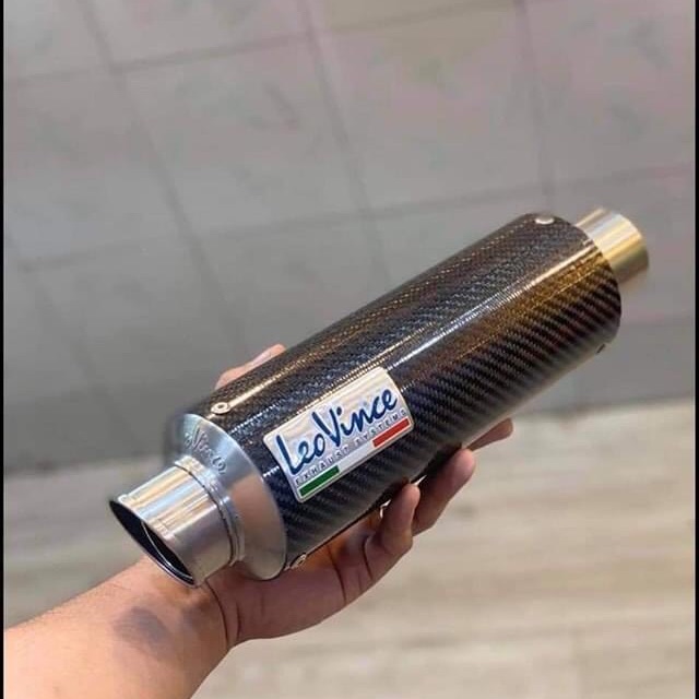 Sét pô tăng Leovince Cacbon " mối hàng nổi " kèm tiêu tiện CNC