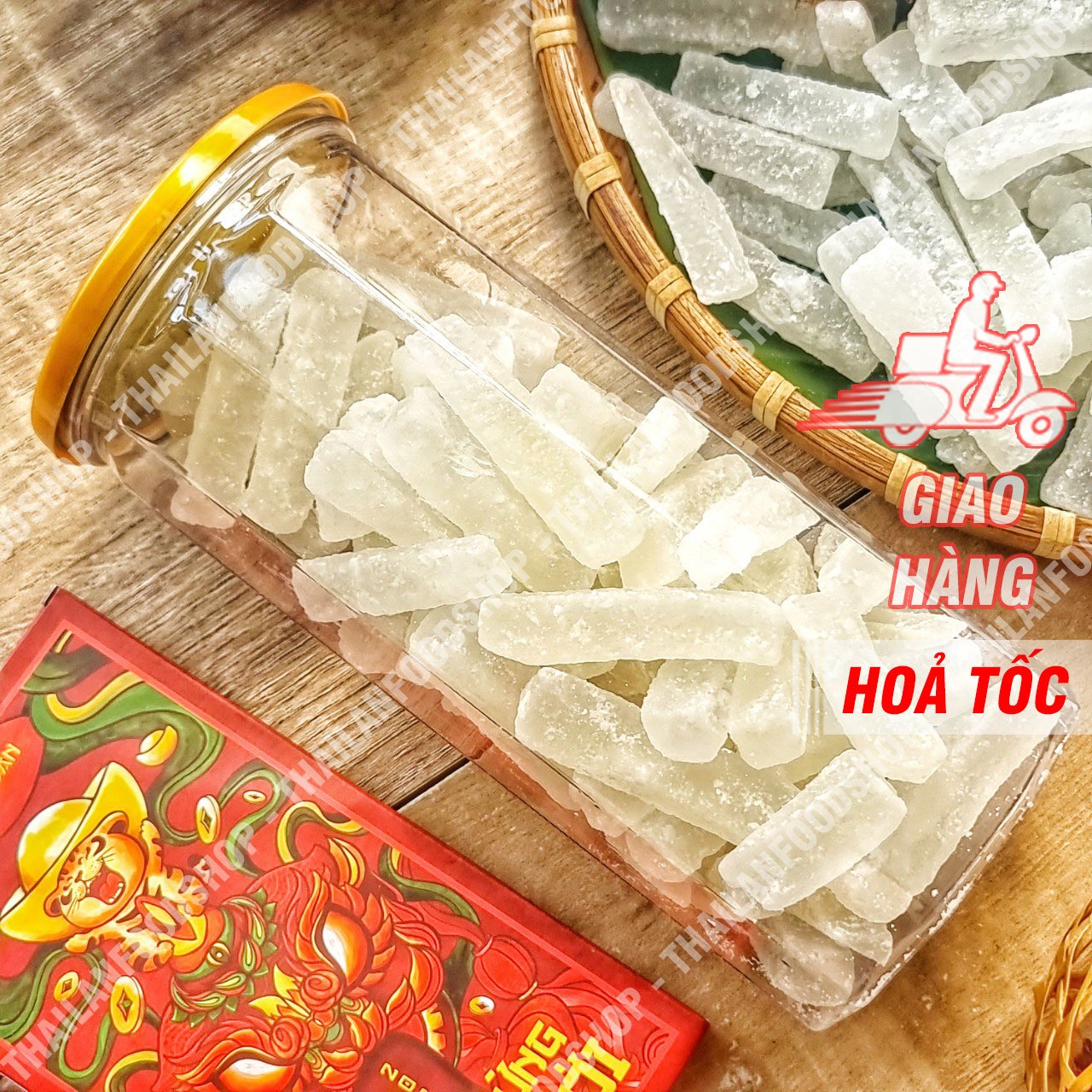 Mứt Bí Đao (Bí Đũa) Lon 500gr