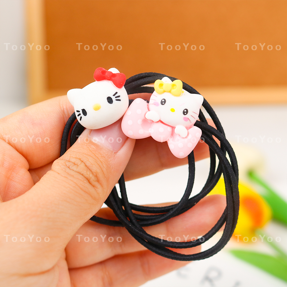 Dây chun cột tóc hình Hello Kitty dễ thương cute TooYoo BK00069